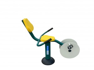 Dụng cụ tập thể thao ngoài trời - Đạp xe tựa lưng