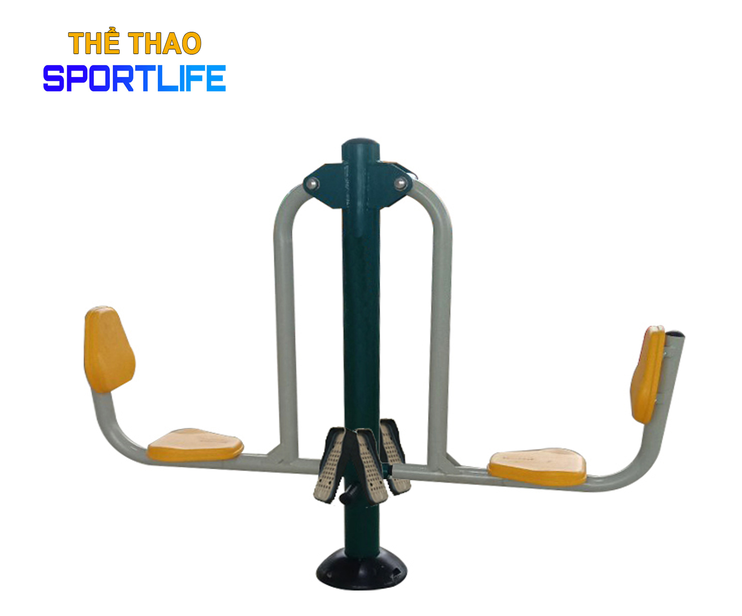 Máy tập thể thao công viên ngoài trời - Máy tập đạp chân đôi