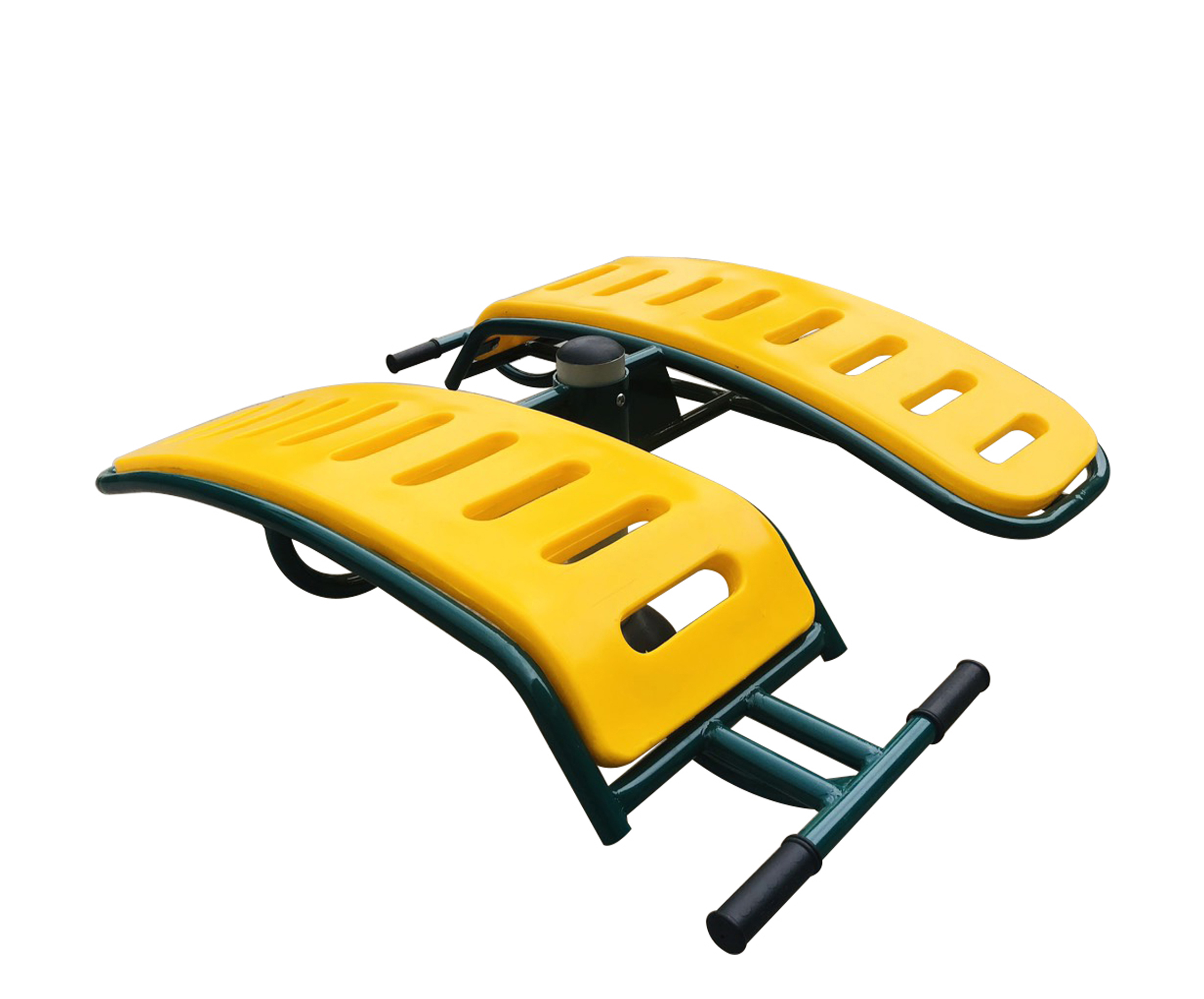 Dụng cụ tập thể thao công viên ngoài trời - Máy tập lưng bụng đôi