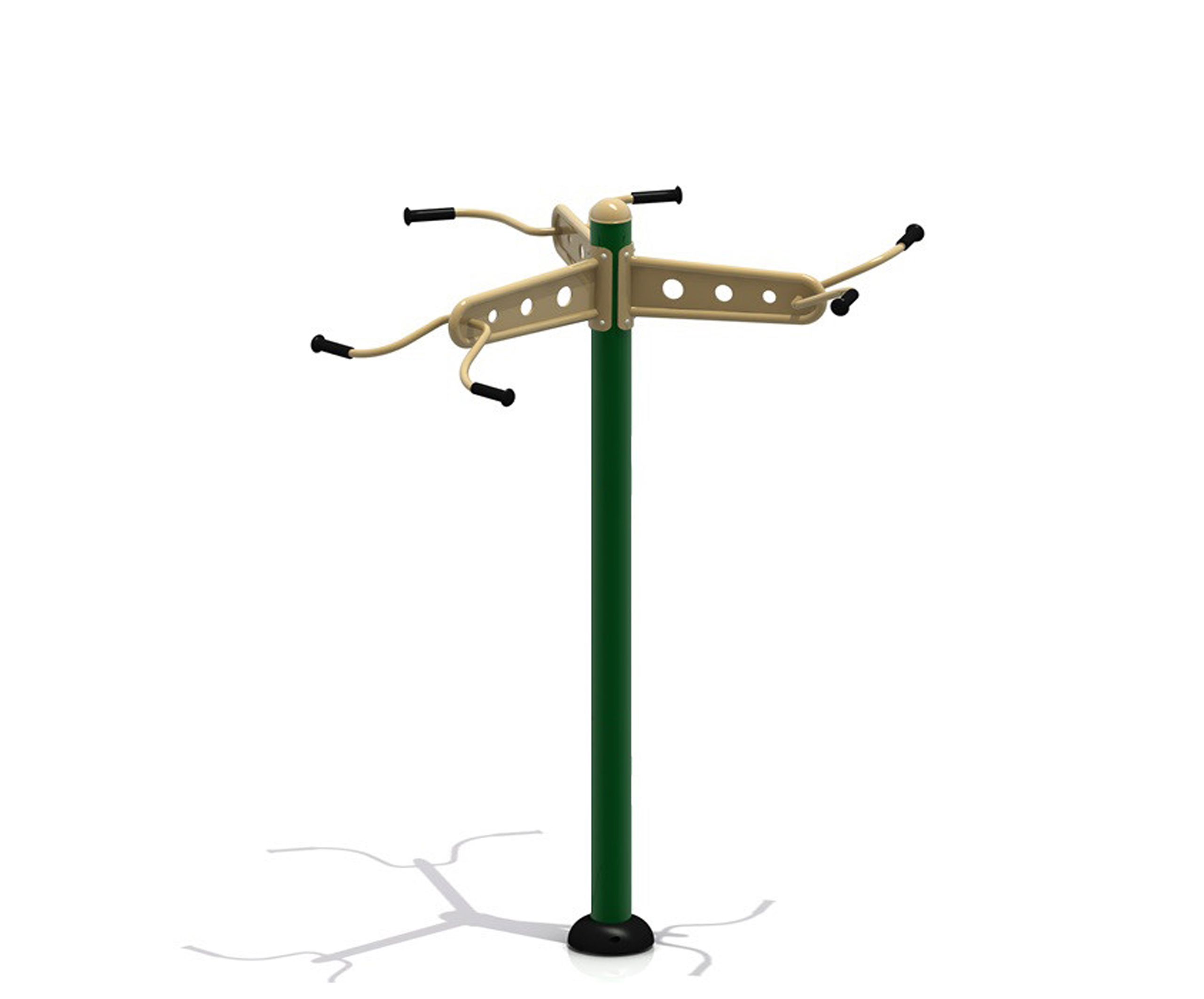 Thiết bị thể dục thể thao ngoài trời - Xà đơn 3 hướng