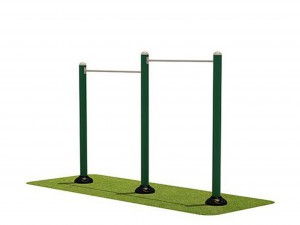 Thiết bị thể thao công viên ngoài trời - Xà đơn 2 tầng