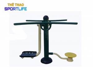 Máy tập thể dục thể thao ngoài trời - Máy tập lắc eo, xoay eo