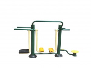 Máy tập thể dục thể thao ngoài trời - Cụm chạy bộ, lắc eo, xoay eo