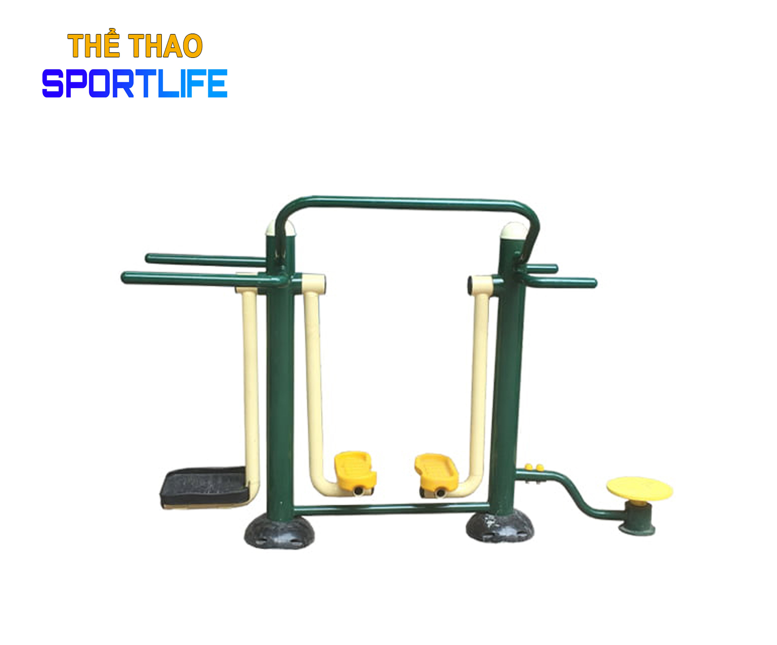 Máy tập thể dục thể thao ngoài trời - Cụm chạy bộ, lắc eo, xoay eo