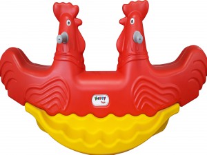 Bập bênh đôi hình con gà